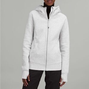 lululemon athletica Gray Zip-Up Hoodie
